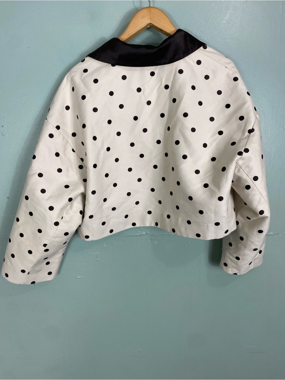 Baum und Pferdgarten Bebeth Jacket Polka Dot Brown Ivory Size 38 Or US 6 - Picture 6 of 8